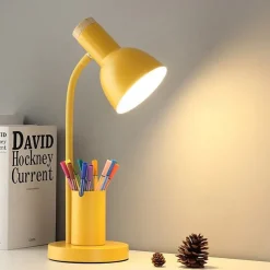 Desk Lamp Eye Protection / Adjustable / Dimmable LED power supply For Bedroom / Study Room / Office AC100-240V Yellow / Blue / Pink / CE Certified