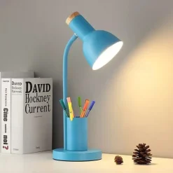 Desk Lamp Eye Protection / Adjustable / Dimmable LED power supply For Bedroom / Study Room / Office AC100-240V Yellow / Blue / Pink / CE Certified