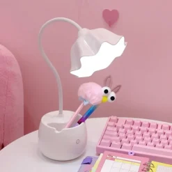 Desk Lamp Rechargeable / Eye Protection / Adjustable Modern Contemporary USB Powered For Study Room / Office / Girls Room DC 5V Blue / Blushing Pink / Green