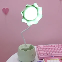 Desk Lamp Rechargeable / Eye Protection / Adjustable Modern Contemporary USB Powered For Study Room / Office / Girls Room DC 5V Blue / Blushing Pink / Green