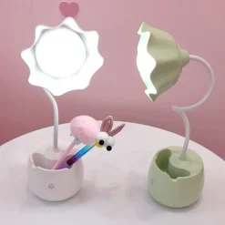 Desk Lamp Rechargeable / Eye Protection / Adjustable Modern Contemporary USB Powered For Study Room / Office / Girls Room DC 5V Blue / Blushing Pink / Green