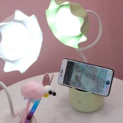 Desk Lamp Rechargeable / Eye Protection / Adjustable Modern Contemporary USB Powered For Study Room / Office / Girls Room DC 5V Blue / Blushing Pink / Green