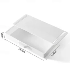 Desk Storage Box Invisible Load Bureau Paste Type Finishing Box Student Bedroom Desktop Creative Dtationery Box