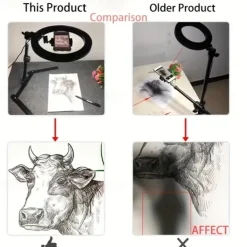 Desktop Live Mobile Phone Overhead Shooting Stand Network Red Fill Light Food Live Still Life Shooting Folding Remake Stand
