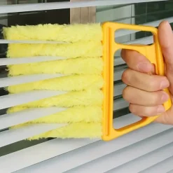 Detachable and Washable Blinds Cleaning Brush - Remove Dust and Dirt from Air Conditioner Outlets and Fans with Ease!