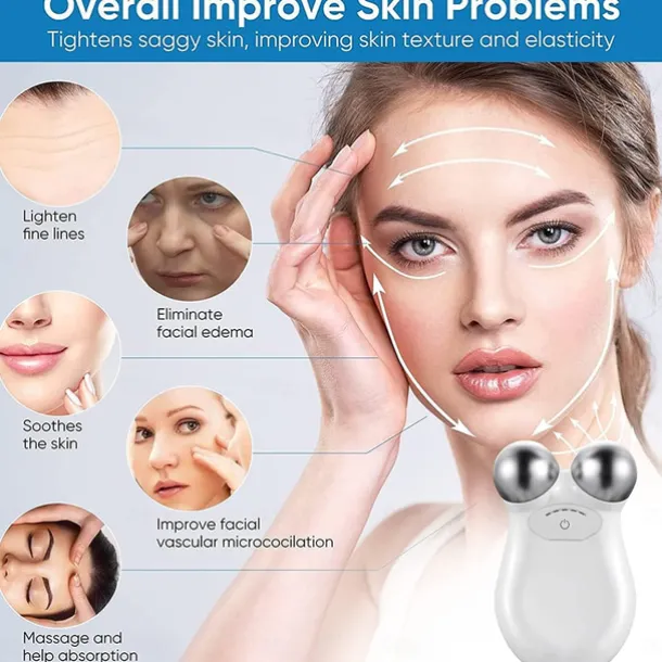 Device for Face and Neck,Microcurrent Facial Device Anti Aging and Wrinkle Reducer Skin Rejuvenation, Microsculpt Device Face for Skincare and Massage