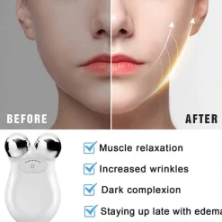 Device for Face and Neck,Microcurrent Facial Device Anti Aging and Wrinkle Reducer Skin Rejuvenation, Microsculpt Device Face for Skincare and Massage