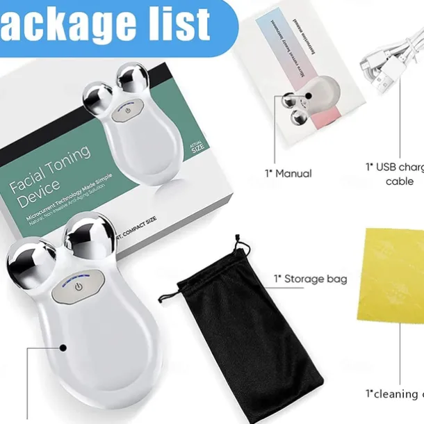 Device for Face and Neck,Microcurrent Facial Device Anti Aging and Wrinkle Reducer Skin Rejuvenation, Microsculpt Device Face for Skincare and Massage