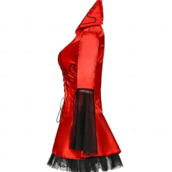 Devil Halloween Cosplay Costume Party Costume Masquerade Walpurgis Night Outfits Sexy Costume Adults' Women's Masquerade Mardi Gras Performance Party Halloween Easy Halloween Costumes Dress Up