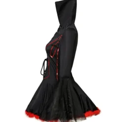 Devil Halloween Cosplay Costume Party Costume Masquerade Walpurgis Night Outfits Sexy Costume Adults' Women's Masquerade Mardi Gras Performance Party Halloween Easy Halloween Costumes Dress Up