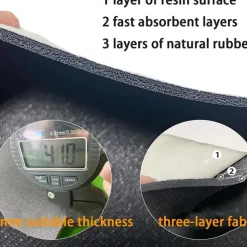 Diatomaceous Earth Bath Mat Super Absorbent Toilet Door Quick-Drying Foot Mat Entry Door Mat Non-Slip Mat