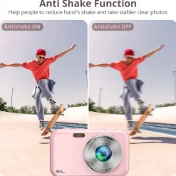 Digital Camera FHD 1080P Camera 44MP Digital Point And Shoot Camera 16X Zoom Small Camera Affordable Digital Cameras for Travel