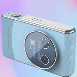 Digital Camera with Zoom Dual Cameras Auto Focus Vlogging Selfie for Travel Camera Auto Focus