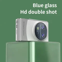 Digital Camera with Zoom Dual Cameras Auto Focus Vlogging Selfie for Travel Camera Auto Focus