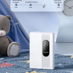 Digital Dehumidifier with Touch & Remote Control Humidity Display Dehumidifiers for Living Room Bedroom 42W
