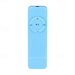 Digital MP3 Player Portable USB Rechargable Media Sound MP3 Music Player with Lanyard for Student Valentine's Day Gifts