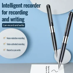 Digital Voice Recorder Q91 English Portable Digital Voice Recorder Recording Android System Voice Activated Recorder Portable MP3 Player Audio Recorder with Playback for Business Speech Meeting