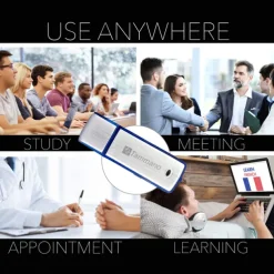 Digital Voice Recorder USB and Memory Stick 2 Tools in 1 Audio Recorder with Silent Mini Dictaphone Ideal for Lectures Meetings, Interviews Students Compatible with Windows and Apple