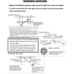 Dimmable Acrylic Ceiling Light LED 5 Head 8 Head Ceiling Lamp with Background Light APP Bluetooth Connection / Remote Control Suitable for Bedroom Living Room Office Children's Room