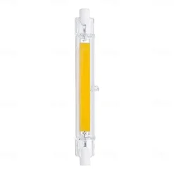 Dimmable R7S COB LED Bulbs 15W J Type 189MM Double Ended LED Lights 150W Halogen Equivalent 220-240V T3 R7S Base Equivalent Floodlight Replacement for Garage Speciality Lighting Floor Lamps