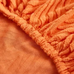 Dining Chair Cover Stretch Chair Seat Slipcover Suede Water Repellent Soft Plain Solid Color Durable Washable Furniture Protector For Dining Room Party