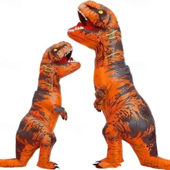 Dinosaur Carnival Costume Cosplay Costume Funny Costumes Inflatable Costumes Kid's Adults' All Funny Costume Halloween Carnival Masquerade Easy Carnival Costume