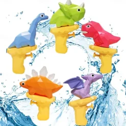 Dinosaur Water Gun Sand Toys Squirt Gun Water Outdoor Toys Gifts for Kids 3 4 5 Years Old