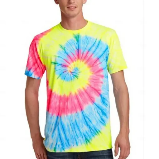 Disco Tie Dye T-shirt Anime 3D Graphic For Couple's Men's Women's Adults' Carnival Masquerade 3D Print Casual Daily