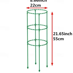 DIY Tomato Cages Plant Support CagesAssembled Multi -layer Adjustable Garden Trellis for Vegetables Fruits Climbing Plants Pots Flowers Vines