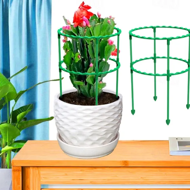 DIY Tomato Cages Plant Support CagesAssembled Multi -layer Adjustable Garden Trellis for Vegetables Fruits Climbing Plants Pots Flowers Vines