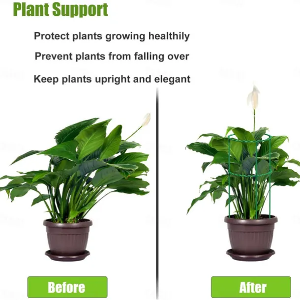 DIY Tomato Cages Plant Support CagesAssembled Multi -layer Adjustable Garden Trellis for Vegetables Fruits Climbing Plants Pots Flowers Vines