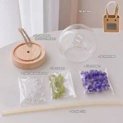 DIY Tulip Night Light Simulation Flower Bedroom Valentine's Day Gift INS Sleep Light Birthday Gift Atmosphere Light Desk Decoration