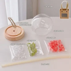 DIY Tulip Night Light Simulation Flower Bedroom Valentine's Day Gift INS Sleep Light Birthday Gift Atmosphere Light Desk Decoration