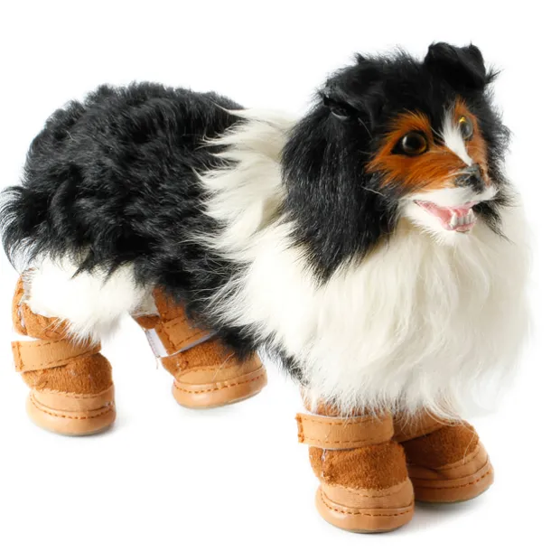 Dog Boots / Shoes Puppy Clothes Fashion Keep Warm Winter Warm Dog Clothing