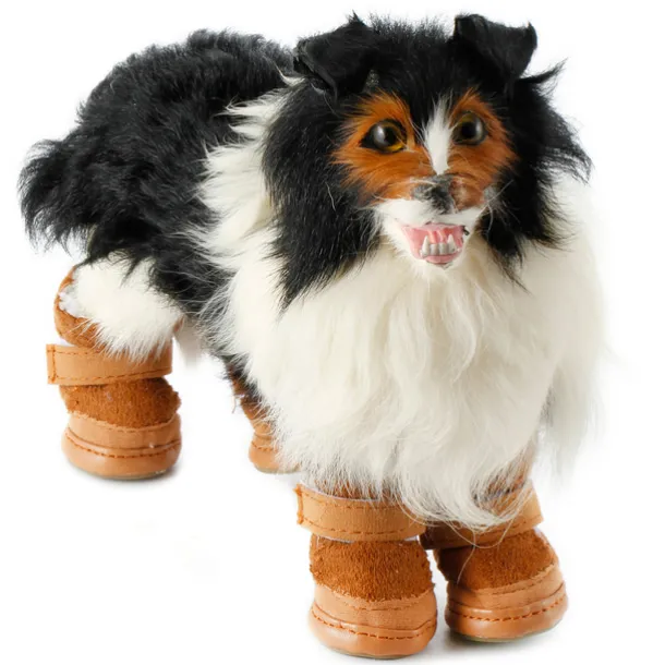 Dog Boots / Shoes Puppy Clothes Fashion Keep Warm Winter Warm Dog Clothing