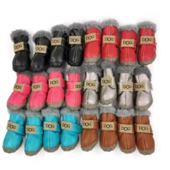 Dog Boots / Shoes Puppy Clothes Fashion Keep Warm Winter Warm Dog Clothing