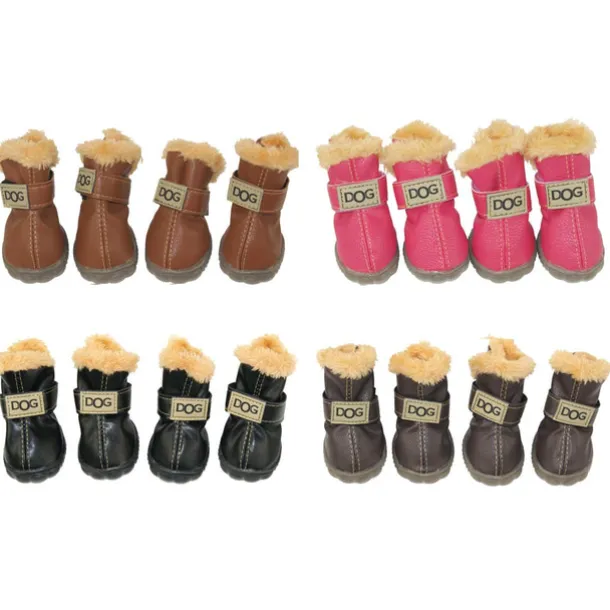 Dog Boots / Shoes Puppy Clothes Fashion Keep Warm Winter Warm Dog Clothing