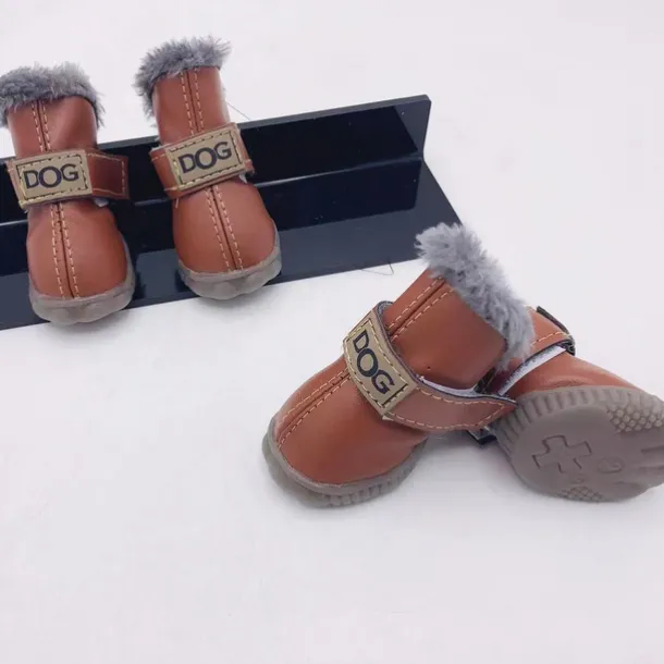Dog Boots / Shoes Puppy Clothes Fashion Keep Warm Winter Warm Dog Clothing