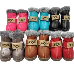 Dog Boots / Shoes Puppy Clothes Fashion Keep Warm Winter Warm Dog Clothing