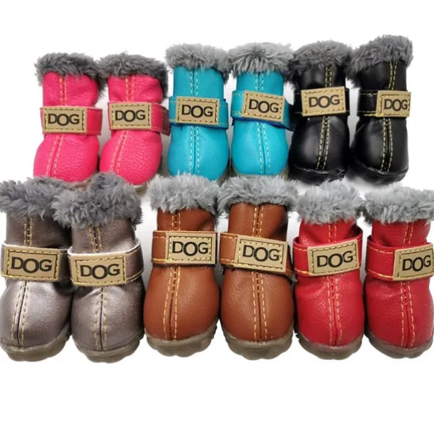 Dog Boots / Shoes Puppy Clothes Fashion Keep Warm Winter Warm Dog Clothing