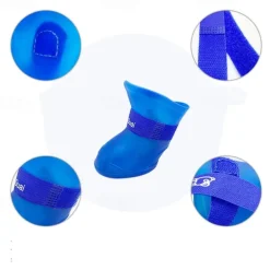 Dog Boots / Shoes Rain Boots Fashion Cute Waterproof Soft Washable Comfortable Outdoor Casual Daily Dog Clothing for Bichon Frise Pomeranian Baby Pet Papillon Small