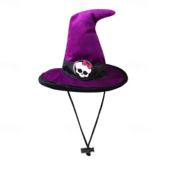 Dog Cat Bandanas & Hats Cosplay Halloween Outfit Cosplay Funny Winter Soft Washable Comfortable Halloween Outdoor Halloween Casual Daily Dog Clothing for Bichon Frise Pomeranian Baby Pet Papillon