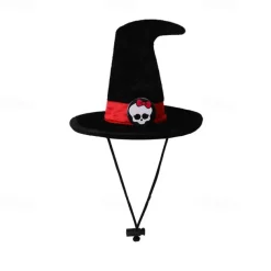 Dog Cat Bandanas & Hats Cosplay Halloween Outfit Cosplay Funny Winter Soft Washable Comfortable Halloween Outdoor Halloween Casual Daily Dog Clothing for Bichon Frise Pomeranian Baby Pet Papillon