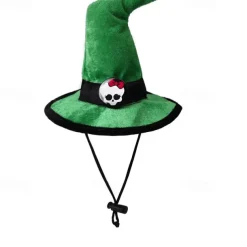 Dog Cat Bandanas & Hats Cosplay Halloween Outfit Cosplay Funny Winter Soft Washable Comfortable Halloween Outdoor Halloween Casual Daily Dog Clothing for Bichon Frise Pomeranian Baby Pet Papillon