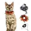 Dog Cat Bandanas & Hats Dog Scarf Cosplay Halloween Outfit Cosplay Funny Winter Soft Washable Comfortable Halloween Outdoor Halloween Casual Daily Dog Clothing for Bichon Frise Pomeranian Baby Pet