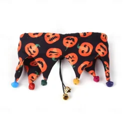 Dog Cat Bandanas & Hats Dog Birthday Bandana Hat Cosplay Halloween Outfit Cosplay Funny Winter Soft Washable Comfortable Halloween Outdoor Halloween Casual Daily Dog Clothing for Bichon Frise