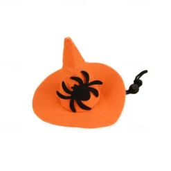 Dog Cat Bandanas & Hats Halloween Outfit Fashion Funny Winter Breathable Soft Washable Comfortable Outdoor Halloween Casual Daily Dog Clothing for Bichon Frise Pomeranian Baby Pet Papillon Small