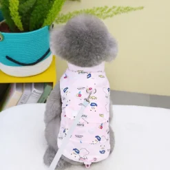 Dog Cat Coat Jacket Fashion Cute Winter Breathable Soft Washable Comfortable Outdoor Casual Daily Dog Clothing for Bichon Frise Pomeranian Baby Pet Papillon Small