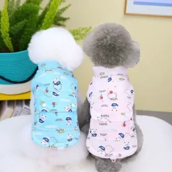 Dog Cat Coat Jacket Fashion Cute Winter Breathable Soft Washable Comfortable Outdoor Casual Daily Dog Clothing for Bichon Frise Pomeranian Baby Pet Papillon Small