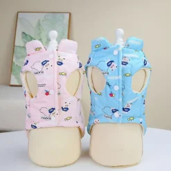 Dog Cat Coat Jacket Fashion Cute Winter Breathable Soft Washable Comfortable Outdoor Casual Daily Dog Clothing for Bichon Frise Pomeranian Baby Pet Papillon Small